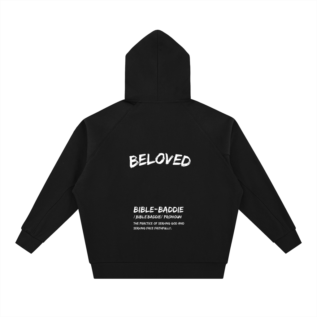 Bible Baddie,Bible Baddie ZipThrough Hoodie