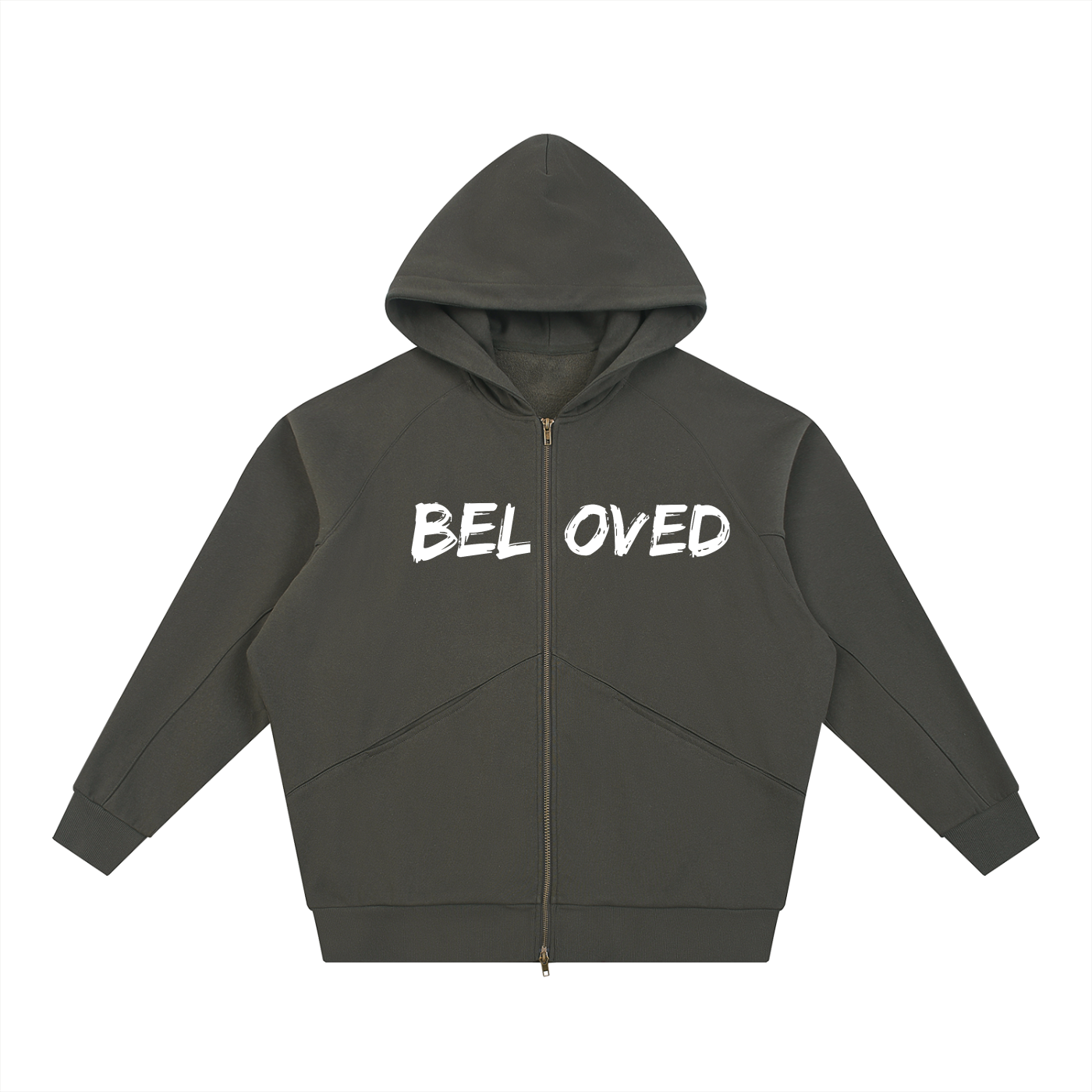 Beloved,Beloved Oversized Zip-Through 